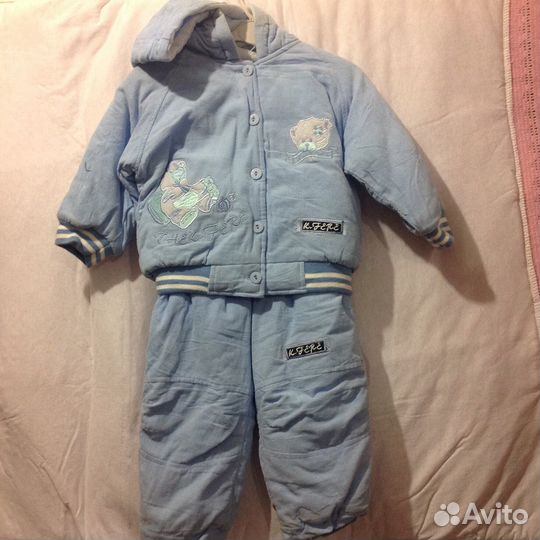 Костюм для мальчика микровельвет