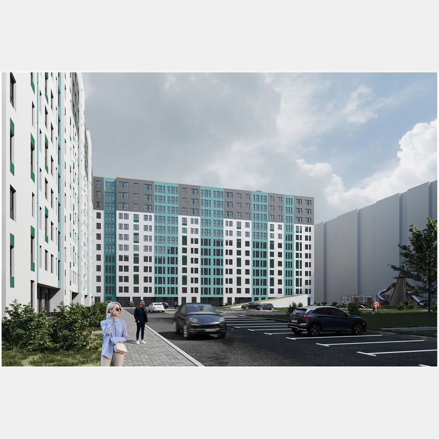2-к. квартира, 51 м², 3/12 эт.