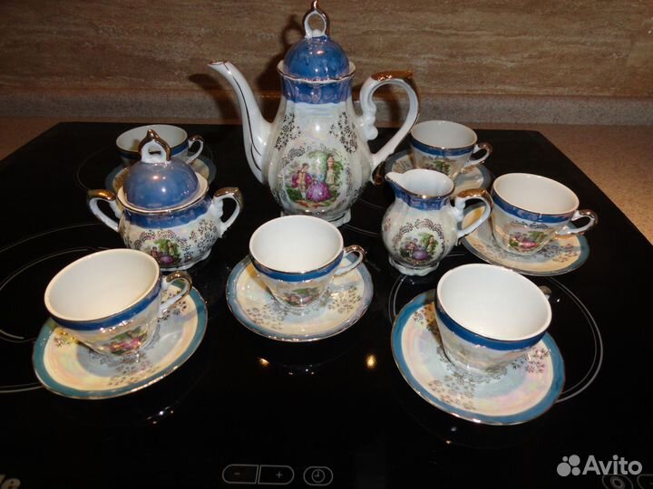 Кофейный сервиз музыкальный (Япония)