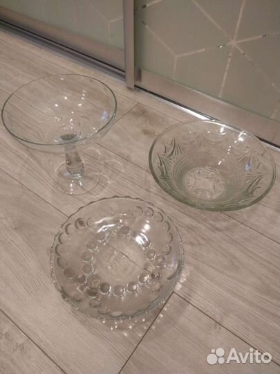 Ваза для фруктов и салатницы СССР