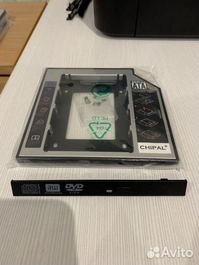Адаптер для жесткого диска в dvd привод ноутбука