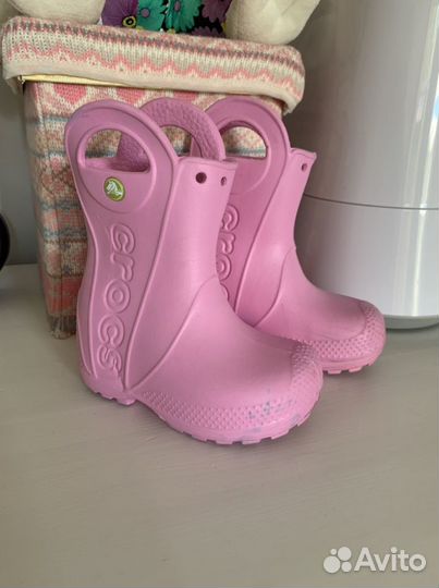 Резиновые сапоги crocs c6