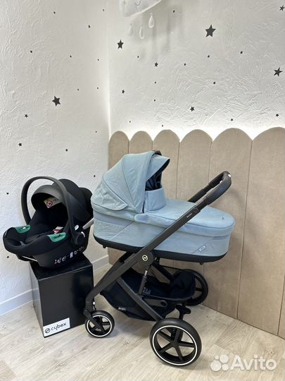 Коляска 3 в 1 cybex balios s lux