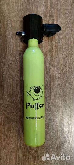 Резервный кислородный баллон для дайвинга