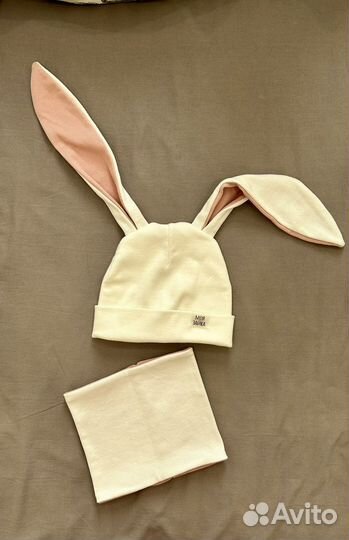 Шапка и снуд демисезонная русбубон 41-44