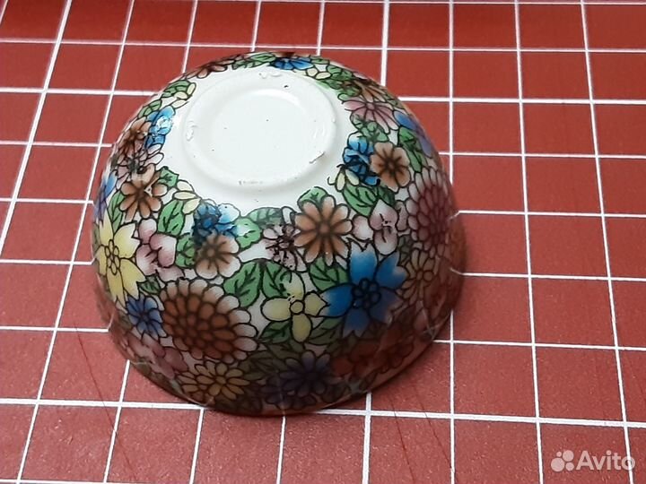 Соусник.фарфор ручная роспись