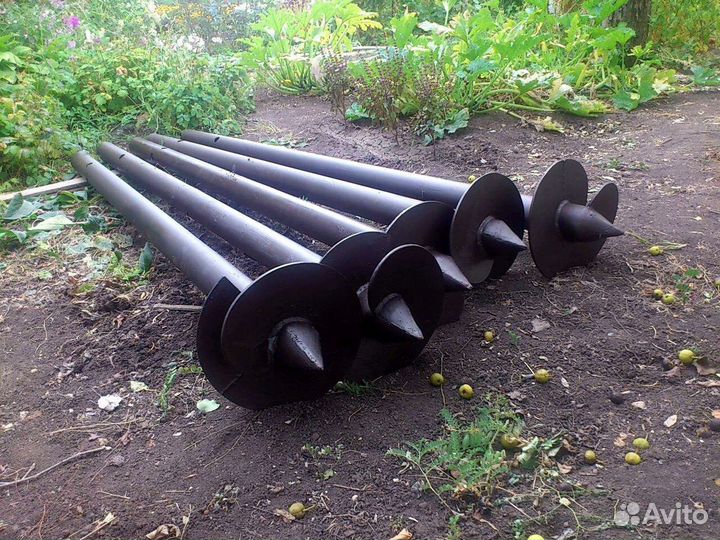 Винтовые сваи под ключ