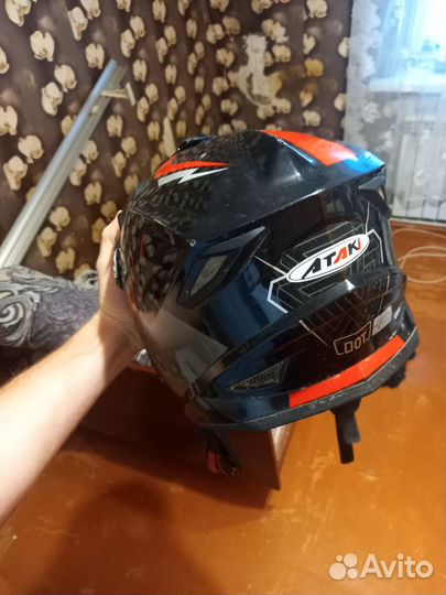 Кроссовый шлем ataki