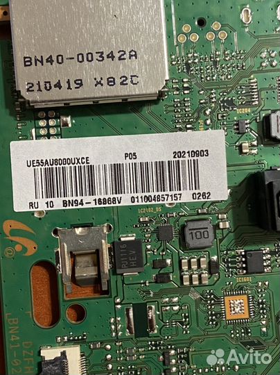 Bn41-02844a bn94-16868v от Samsung ue55au8000u