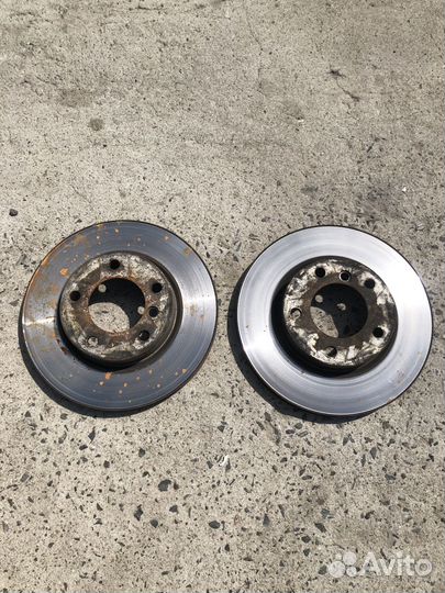 Диски тормозные передние BMW 3-series E46 дорест