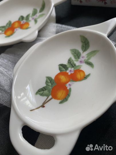 Набор подставок под чайные пакетики 2шт