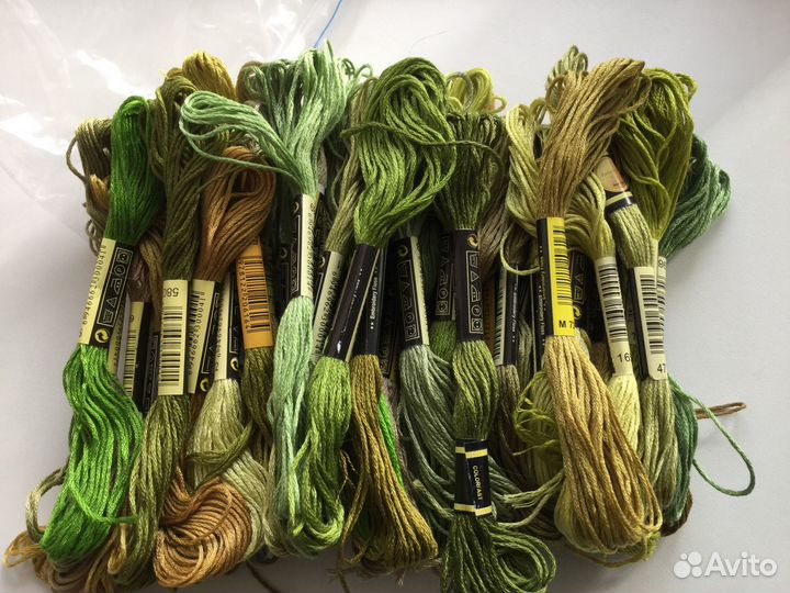 Нитки для вышивания мулине