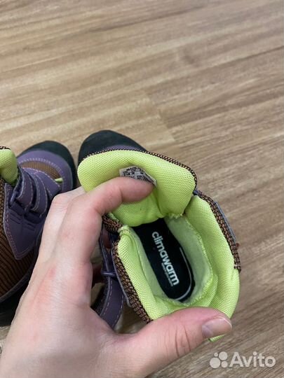 Сапоги еврозима на мембране Adidas 23р