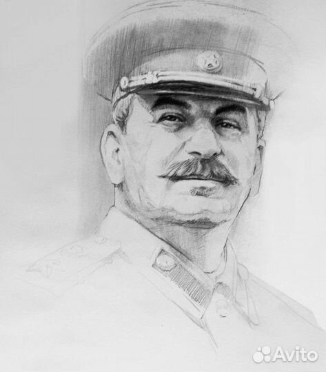Портрет по фото на заказ карандашом