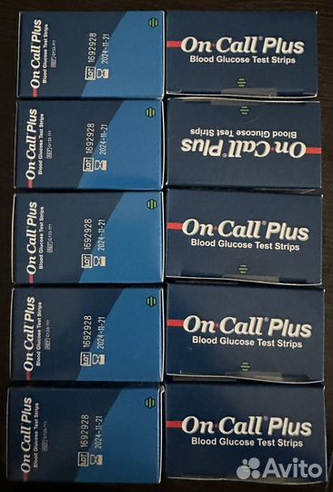 Тест полоски on call plus