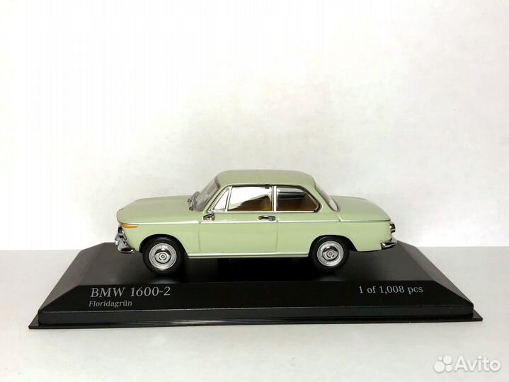 Модель Minichamps 1/43 BMW 1600-2
