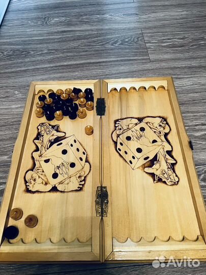 Нарды ручной работы
