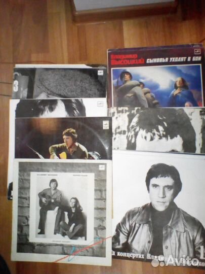 Пластинки Высоцкого