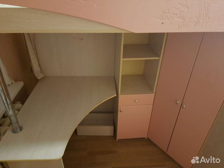 Двухъярусная кровать бу