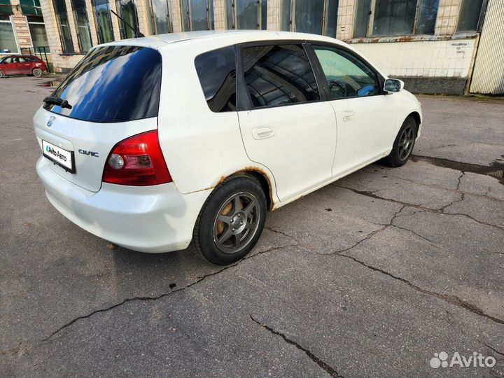 Honda Civic 1.7 CVT, 2001, 96 000 км