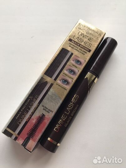 Коричневая тушь для ресниц Max FactorX