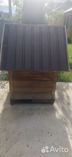 Будка для собаки утепленная