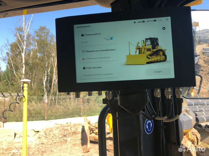 Системы 3D нивелирования для бульдозеров