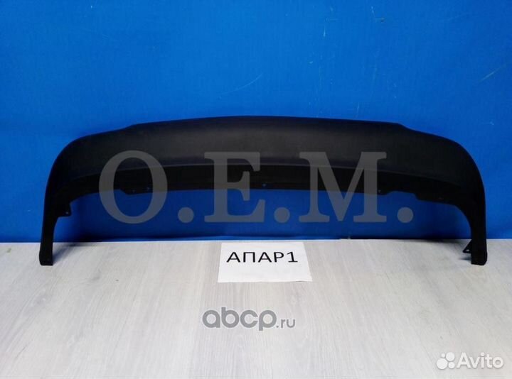 Накладка бампера Kia Ceed 2 JD 2012