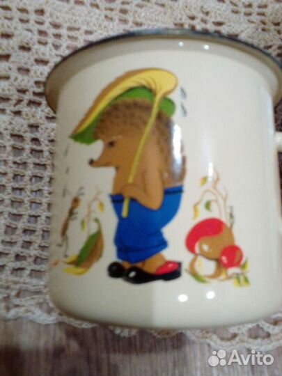 Посуда эмаль СССР