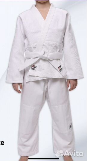 Кимоно для дзюдо с поясом детское