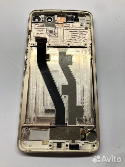 Дисплей в рамке lenovo vibe S1