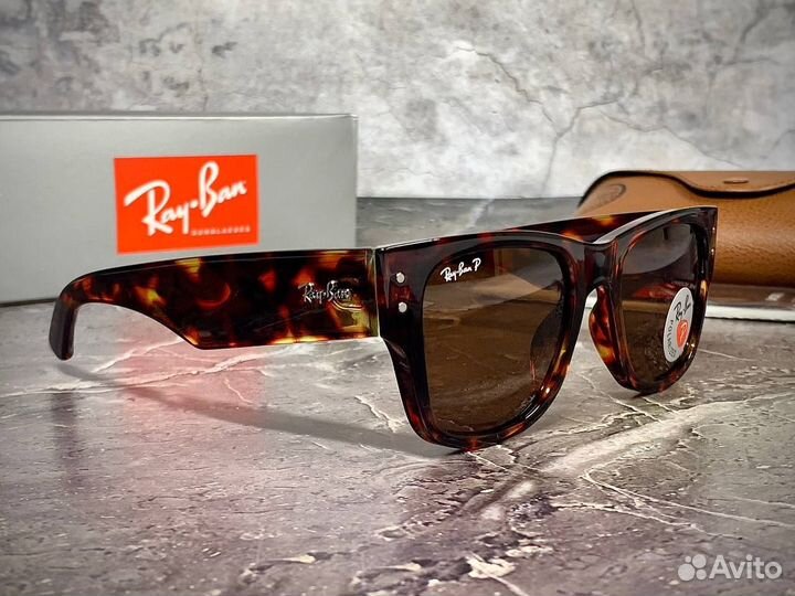 Очки Ray Ban Wayfarer leopard