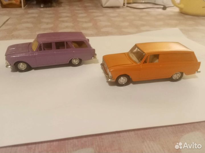 Коллекционные модели СССР Москвичи масштаба 1:43