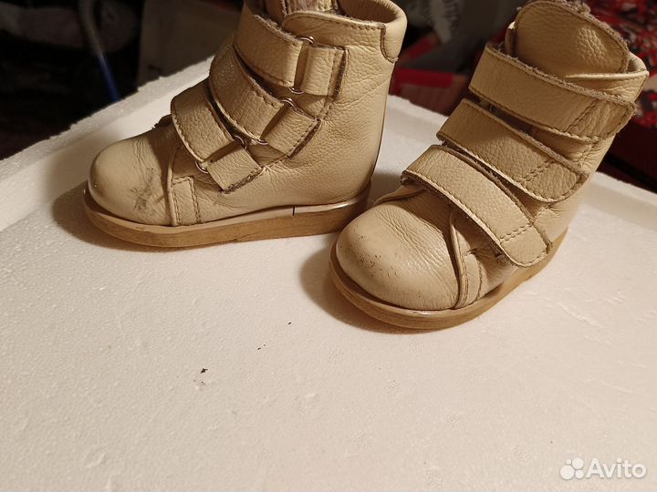 Ботинки зимние детские 19-20 размер