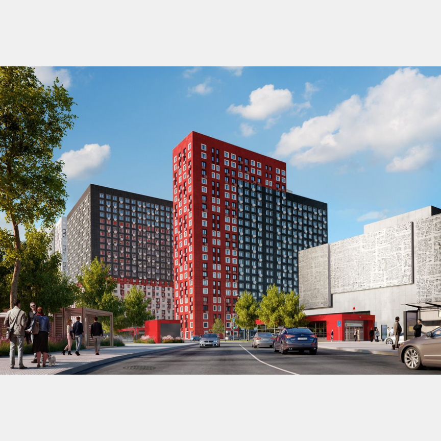 Квартира-студия, 25 м², 10/19 эт.