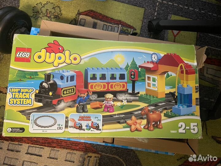 Lego дупло поезд на паровой тяге