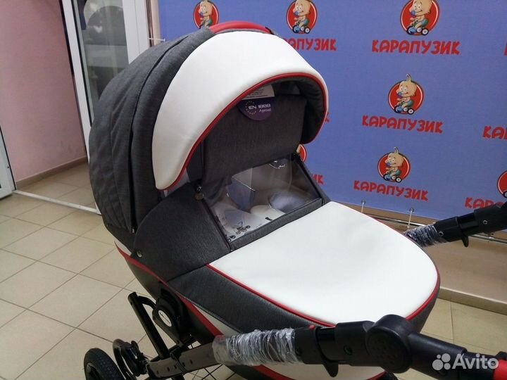 Коляска 2 в 1 Bebe mobile ines