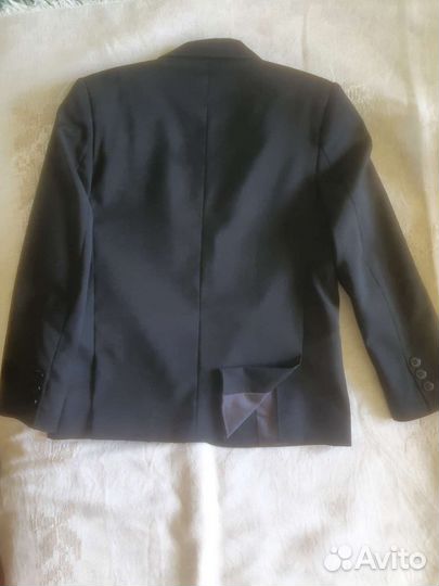 Итальянский черный пиджак