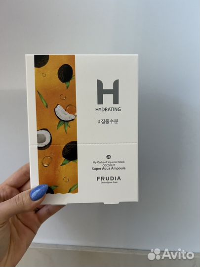 Маски для лица frudia набор 10 шт. Mask Coconut