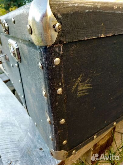 Чемодан ретро винтаж