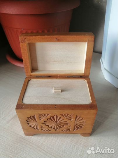 Шкатулка деревянная СССР