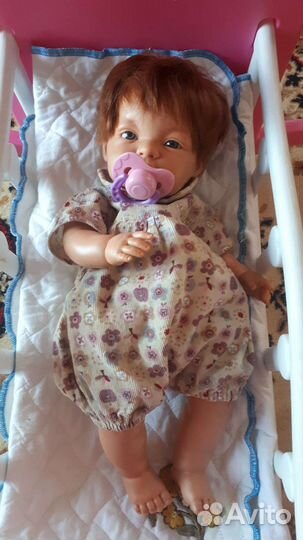 Кроватка с мобилем 55см