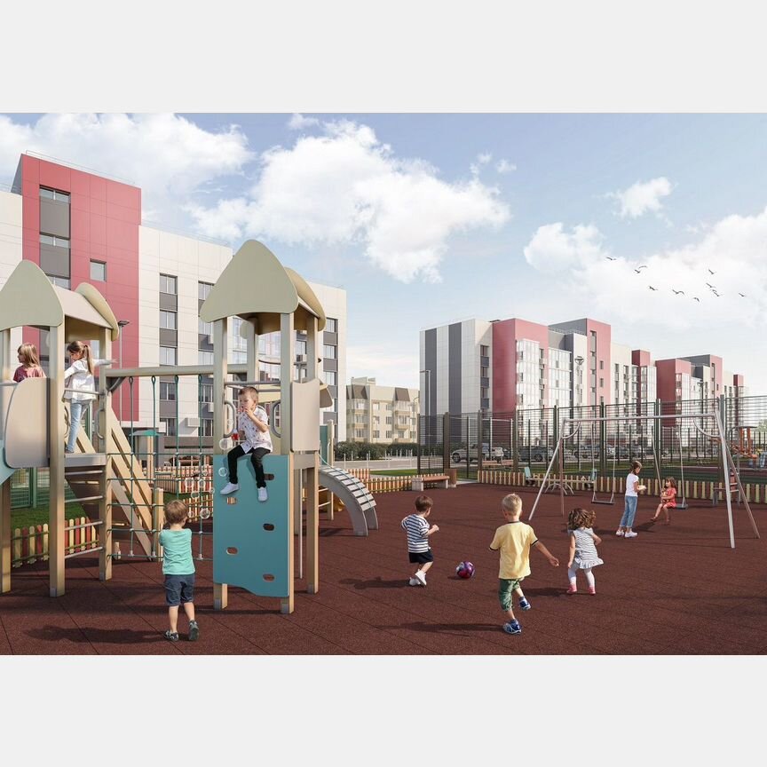 3-к. квартира, 65,4 м², 4/5 эт.