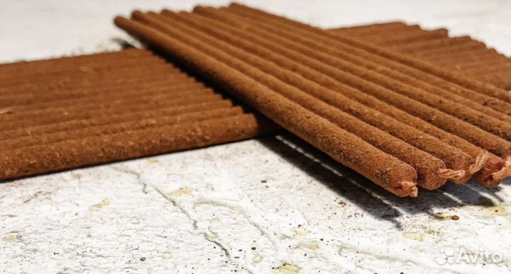 Восковые свечи с артышом, базиликом и лавром