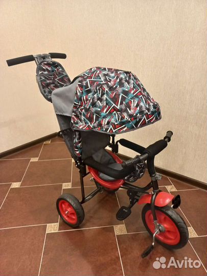 Велосипед детский новый трёхколёсный