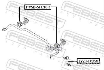 Стойка стабилизатора задняя 1223-IX35R Febest
