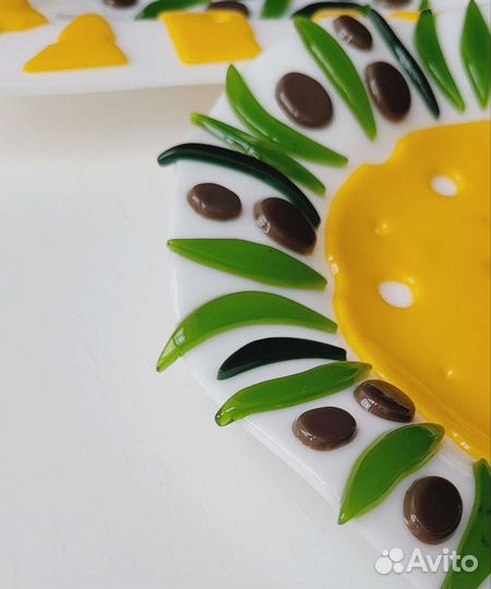 Тарелки сырные. Фьюзинг