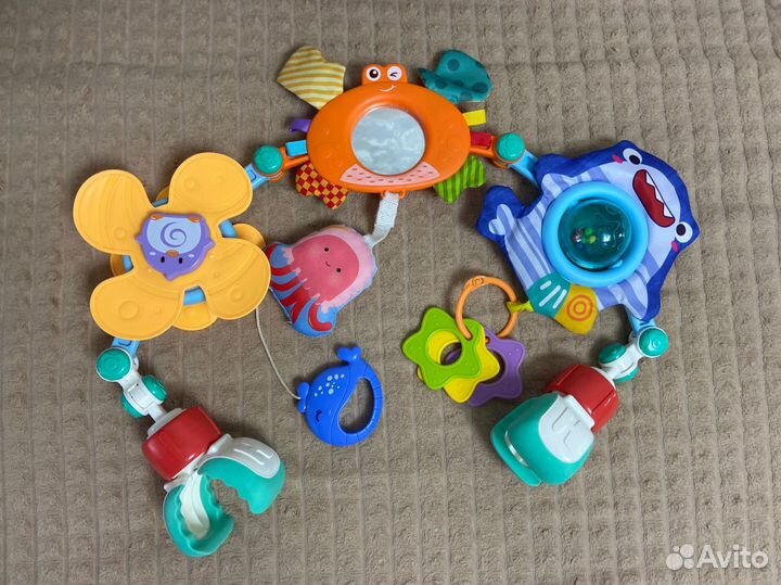 Игрушки для новорожденных пакетом