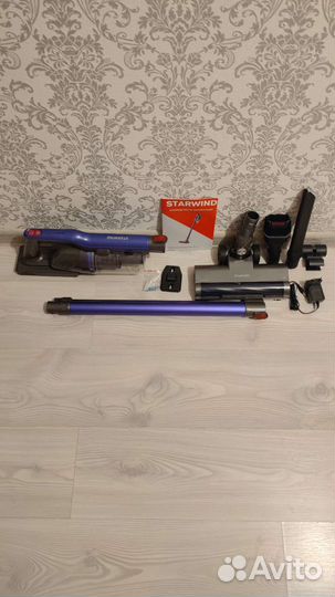 Новый Беспроводной вертикальный пылесос с турбощет