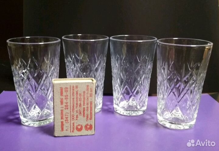 Рюмки, бокалы, стаканы